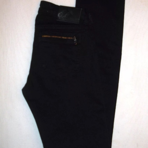 CRIMINAL Denim UK Black HELENA Skinny Jeans W 25 - Picture 8 of 8